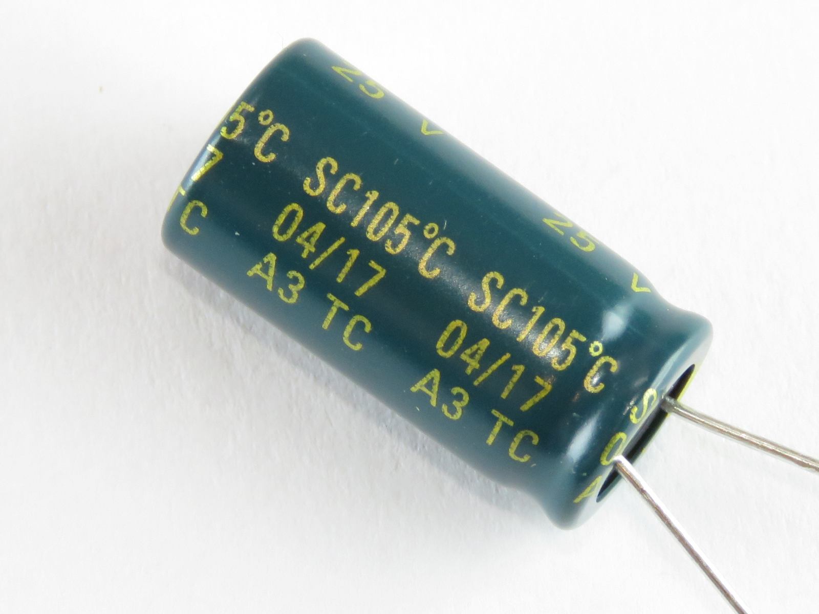 Condensateur chimique 1000uF 25V DSC108M025S1ACH20K (image 3/4)