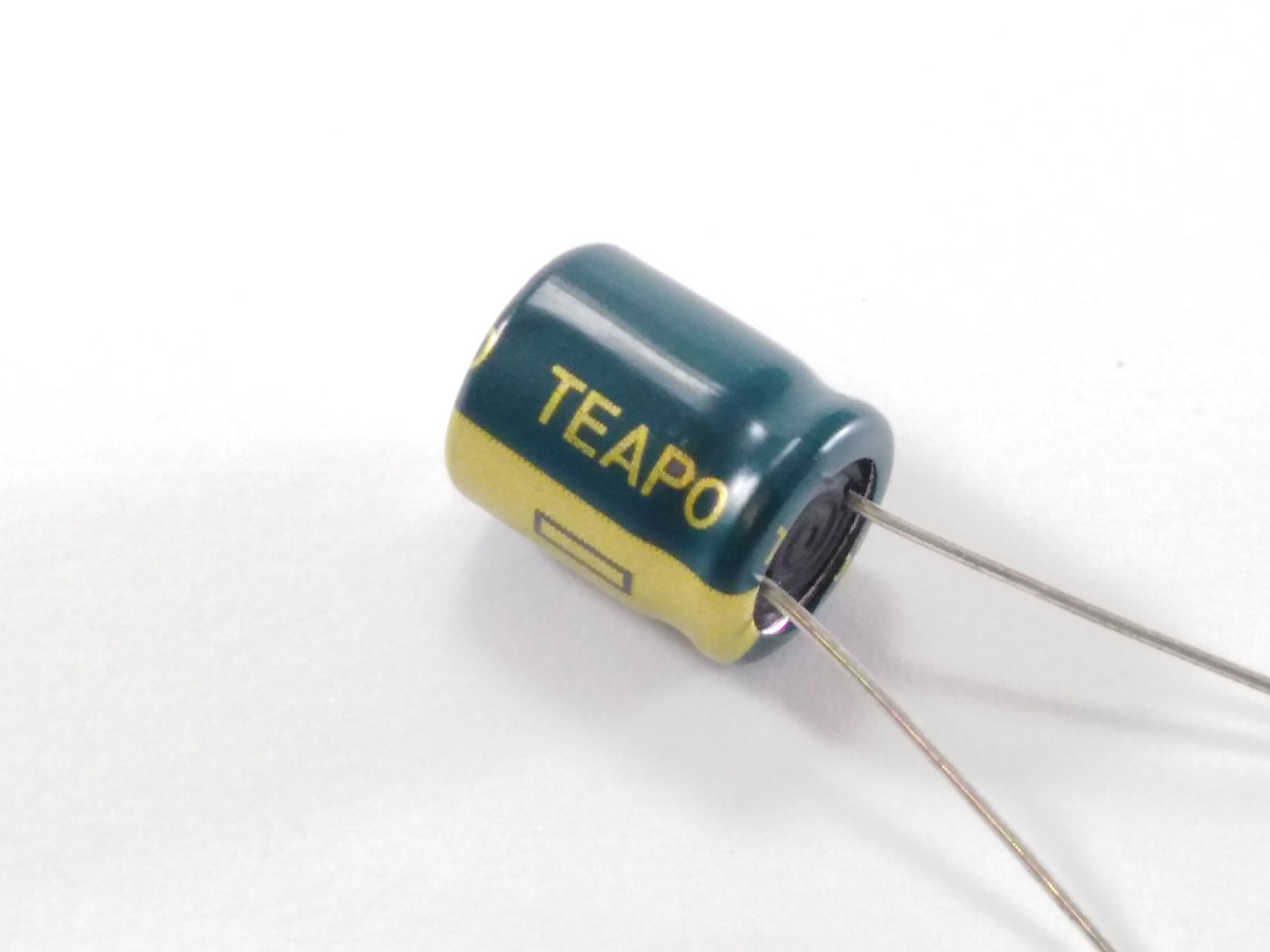 Condensateur chimique 470uF 25V DSC477M025S1ACH12K (image 2/3)