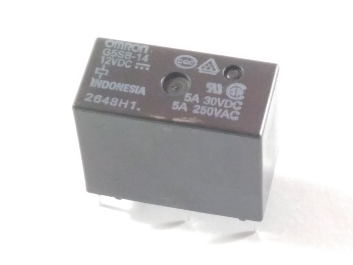 Relais 12V G5SB-14-12DC (image 3/3)