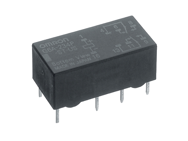 Relais 12V G6A-234P-ST-US-12DC
