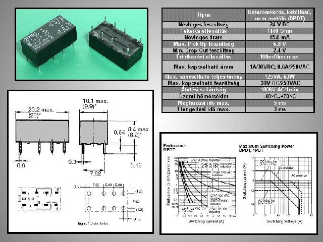 Relais 24V G6A234P24