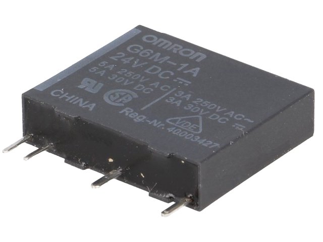 Relais 24V G6M-1A-24DC