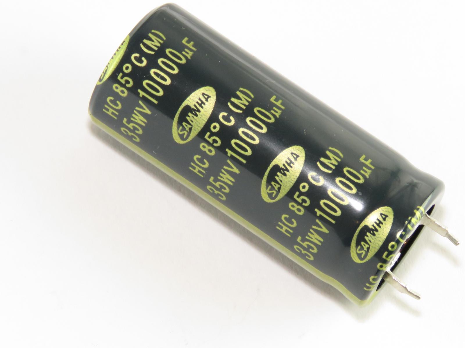 Condensateur chimique 10000uF 35V HC1V109M22050HA