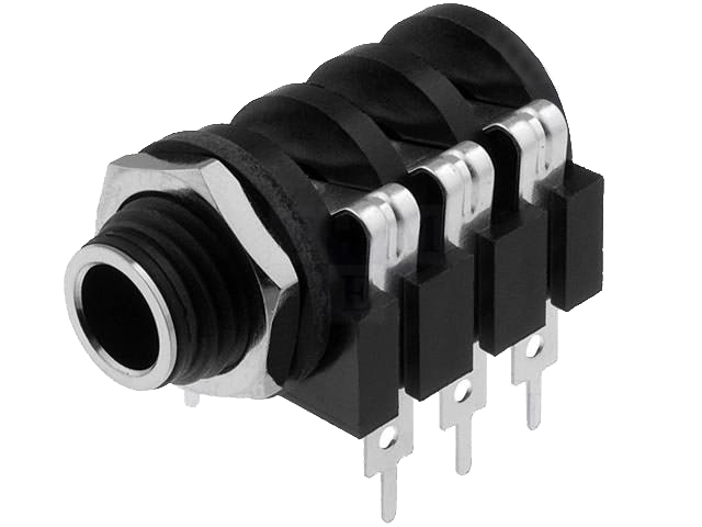 Embase Jack 6.35mm JC-118-H