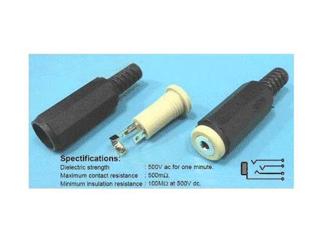 Fiche Jack 2.5mm JC-120-4