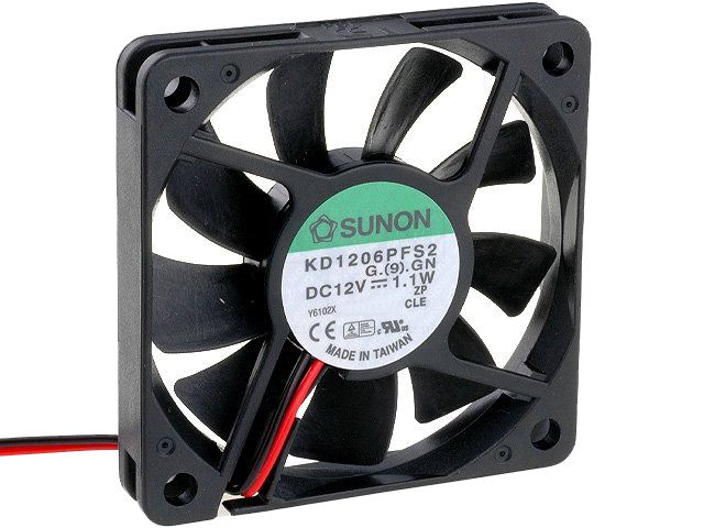 Ventilateur 60mmx10mm KD1206PFS2
