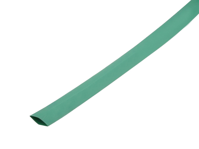 Gaîne thermorétractable 1.6mm verte KKGR-1-6