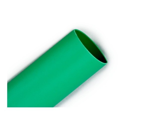 Gaîne thermorétractable 6.4mm verte KKGR-6-4