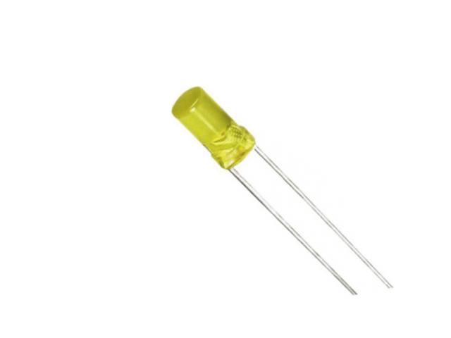 LED ronde jaune 3mm L-424YDT