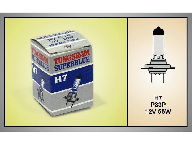 Ampoule automobile 12V LAMP-H7SBLUE-12