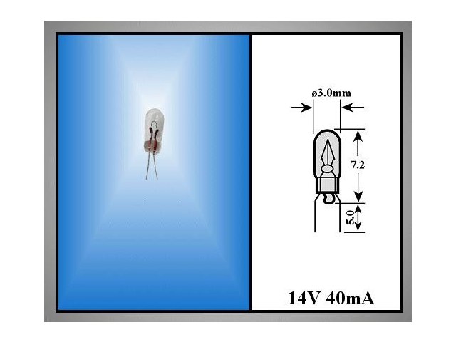 Ampoule 14V LAMP14V-40-PHI