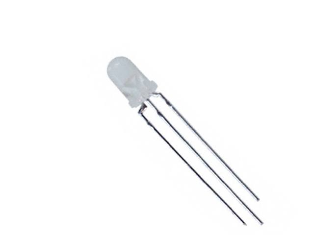 LED ronde rouge/verte 3mm LED3-BIC-R-G3CA