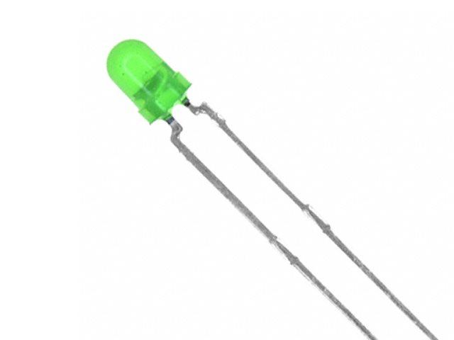 LED ronde verte 3mm LED3-G-0002