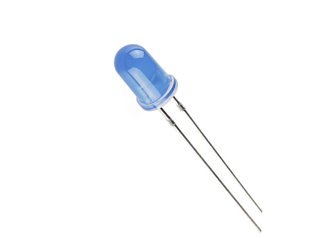 LED ronde bleue 5mm LED5-B-0006012V