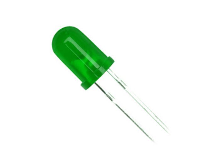 LED ronde verte 5mm LED5-G-BLIN