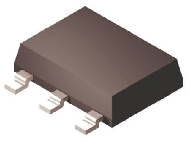 Circuit régulateur de tension positive LM1117MP-2-5