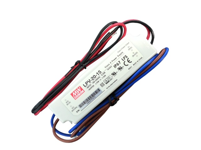 Bloc alimentation LED LPV-20-15