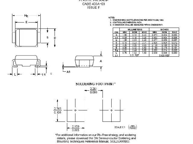 Diode MBRS140LT3