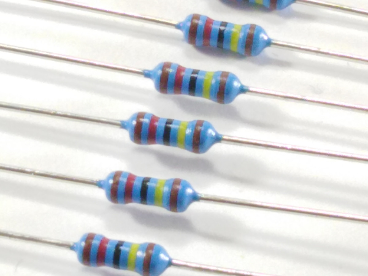 Résistance 1.2M Ohms 0.6W MF0207-1M20