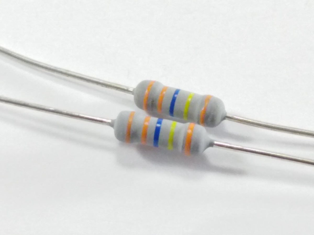 Résistance 33M Ohms 1/2W MG-1-2W-33M0