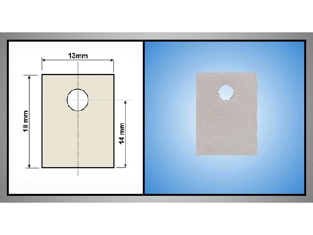 Semelle isolante MICA-TO220-1