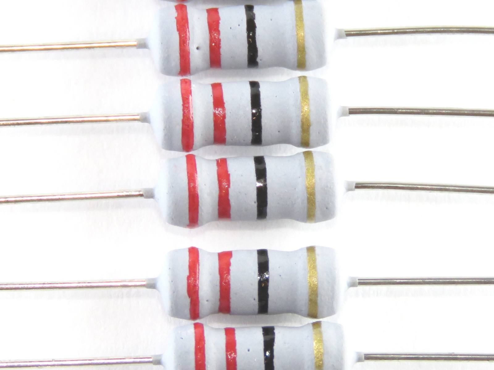 Résistance 22 Ohms 2W MOF1145JAFS0220