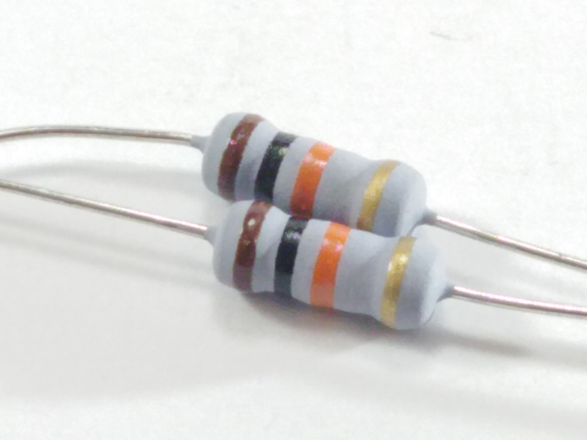 Résistance 10k Ohms 2W MOF1145JAFS1002