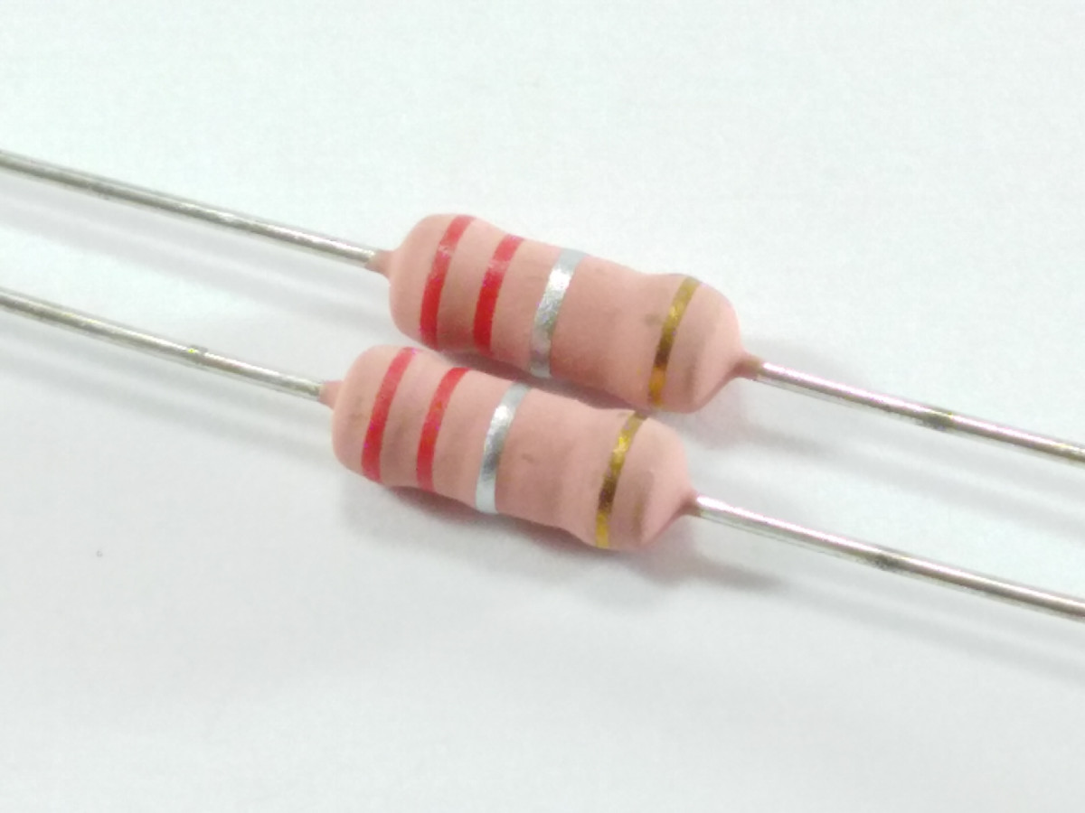 Résistance 0.22 Ohm 2W MOF1145JAFSR220