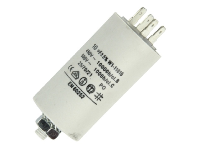 Condensateur démarrage moteur 10uF 450v MOTCAP10UF450V