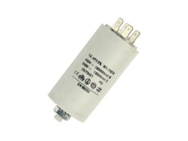 Condensateur démarrage moteur 14uF 450v MOTCAP14UF450V