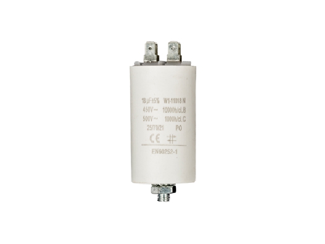 Condensateur démarrage moteur 18uF 450v MOTCAP18UF450V