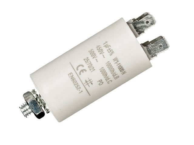 Condensateur démarrage moteur 1uF 450v MOTCAP1UF450V