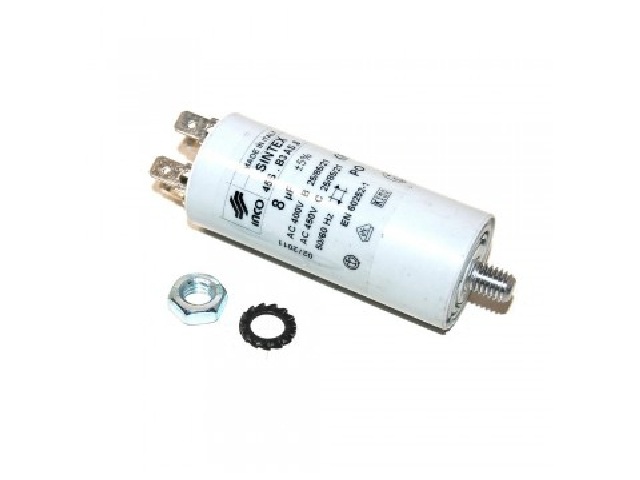 Condensateur démarrage moteur 8uF 450v MOTCAP8UF450V