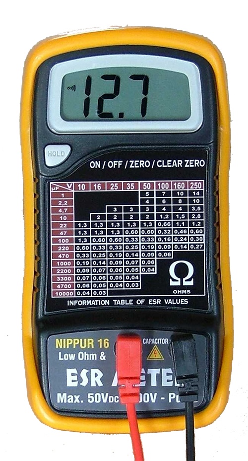 Ohmmètre ESR NIPPUR16