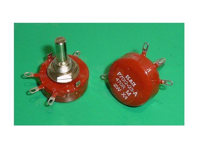 Potentiomètre 470 Ohms P7011-25-A-470R