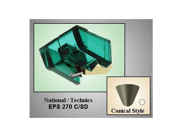 Tête diamant disque vinyle PC-UP120