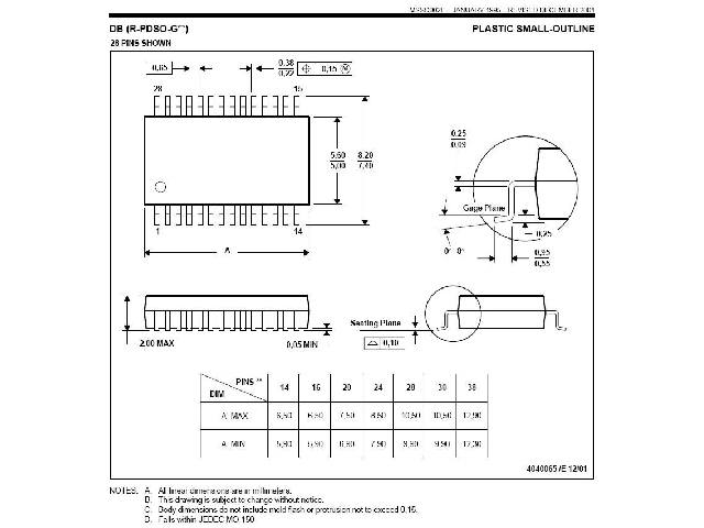Circuit convertisseur analogique/numérique PCM1800E