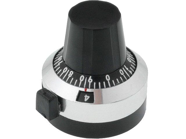 Bouton de potentiomètre POT-KNOB60-10-1