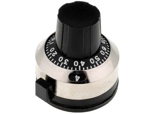 Bouton de potentiomètre POT-KNOB60-15