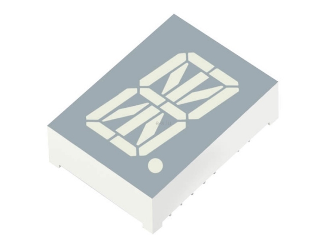 Afficheur LED 16 segments PSA08-11GWA