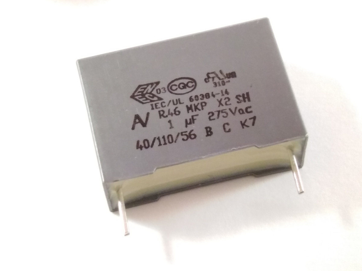 Condensateur 1uF 275V R46KN410000N2M