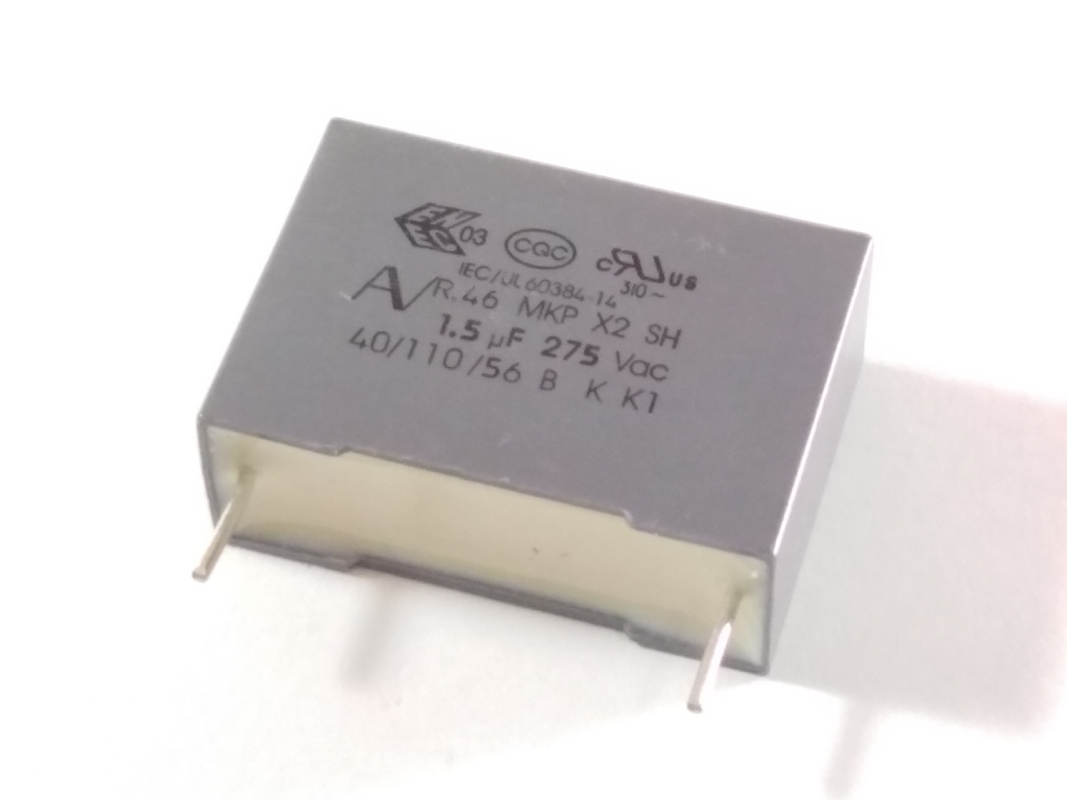 Condensateur 1.5uF 275V R46KR415050M1K