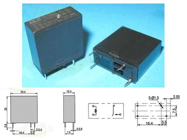 Relais 12V RELAY-112-2