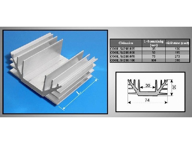 Dissipateur thermique/radiateur S4240-100