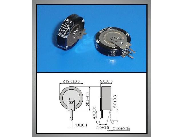 Supercondensateur 1.5F SCAP1-5F5-5V