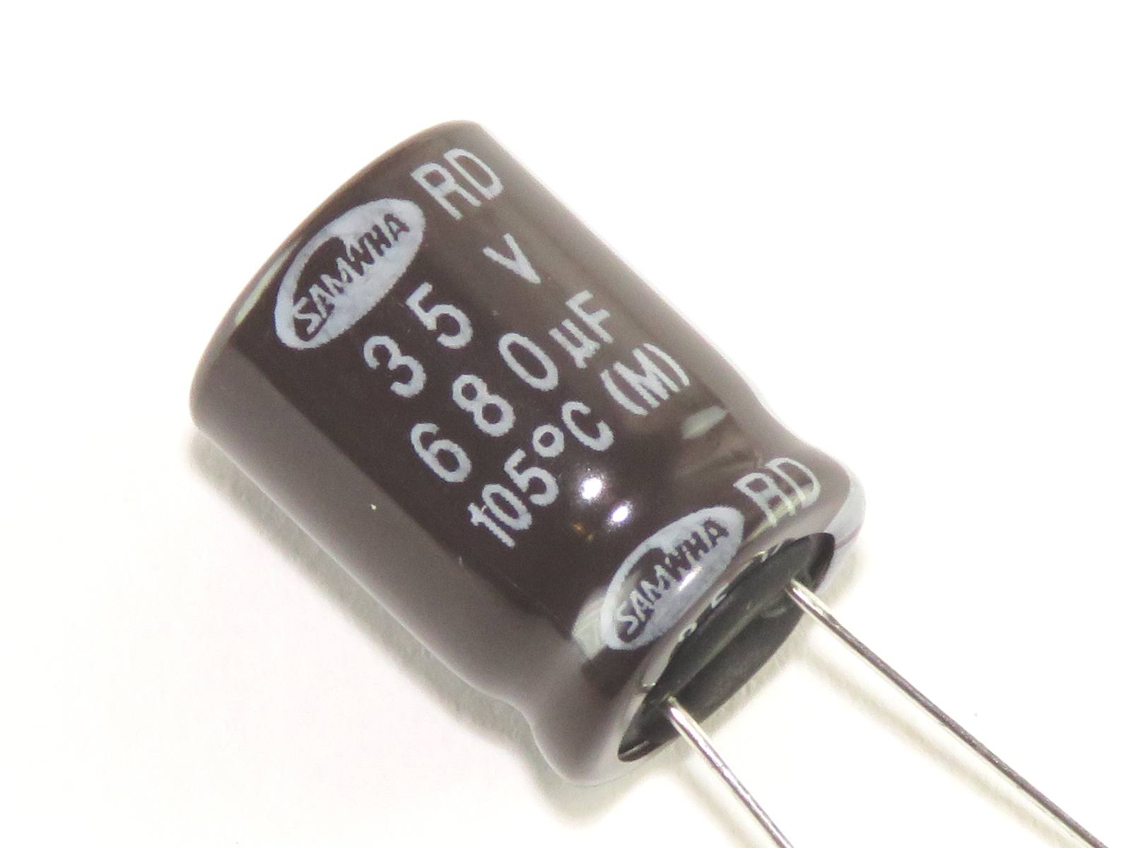 Condensateur chimique 680uF 35V SE035M0680B5S-1320