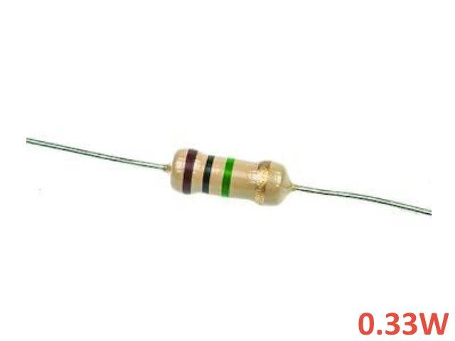 Résistance 1M Ohms 0.33W SFR25-1M