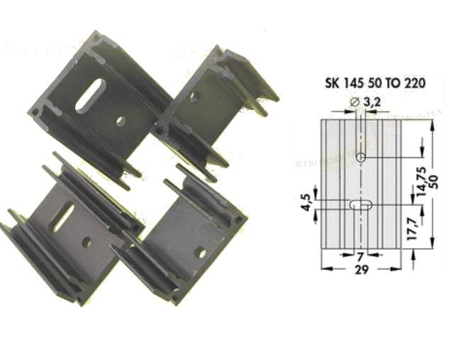 Dissipateur thermique/radiateur SK145-50SA