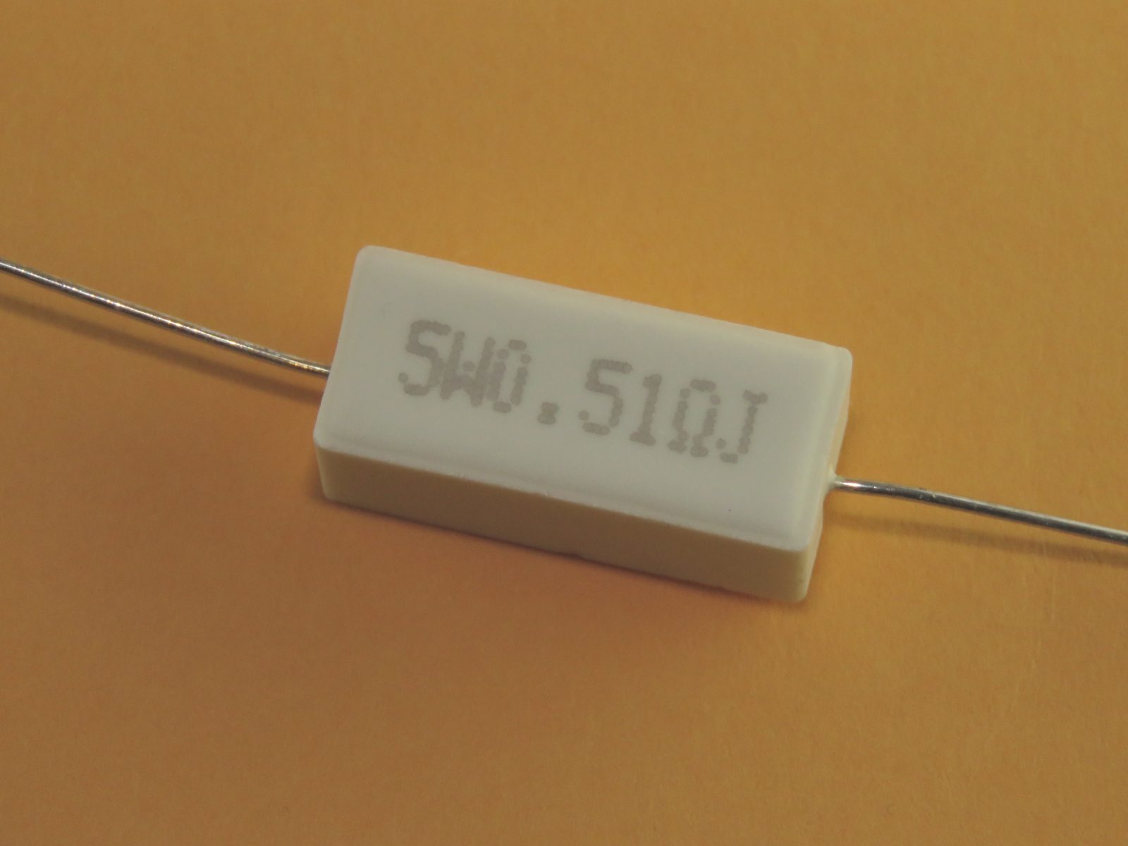 Résistance 0.51 Ohm 5W SQP500-0R51