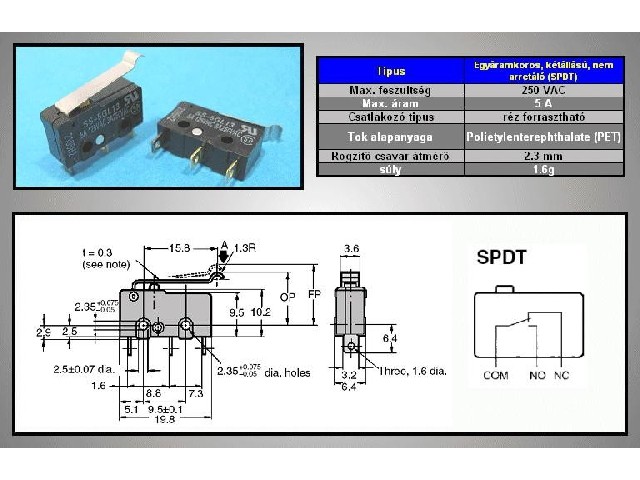 Microrupteur SS-5GL13